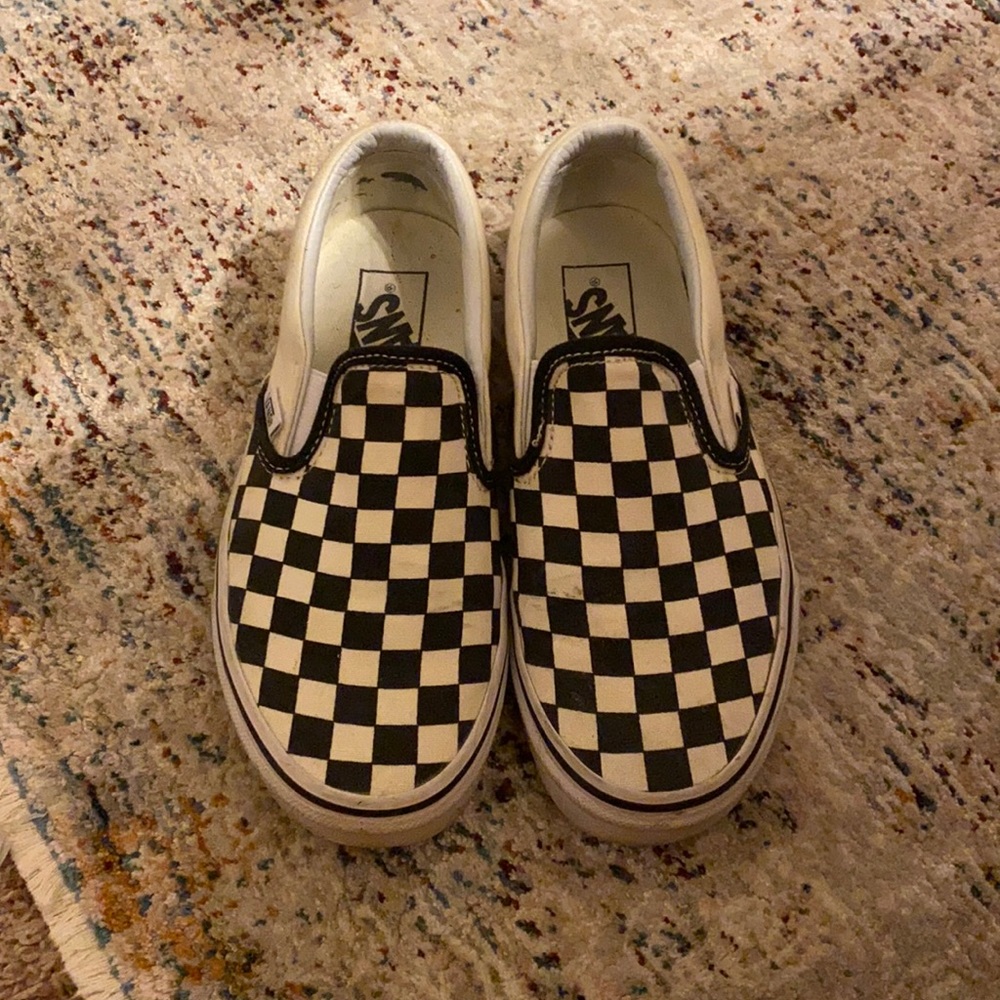 Checkered Vans
